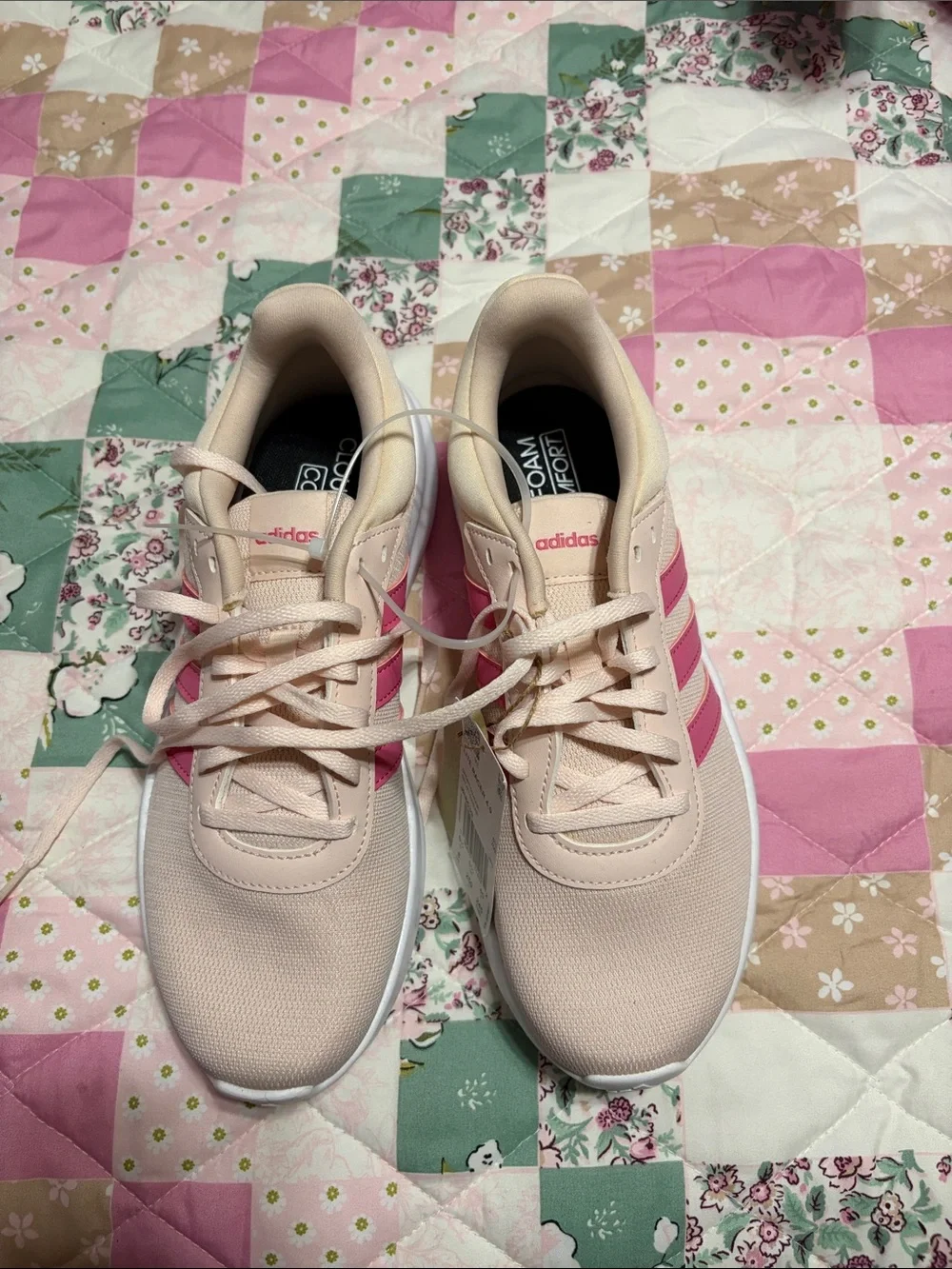 adidas Pink and Light Pink Women's Athletic Sneakers